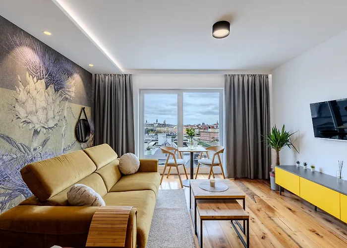 Odra View Апартаменты Вроцлав